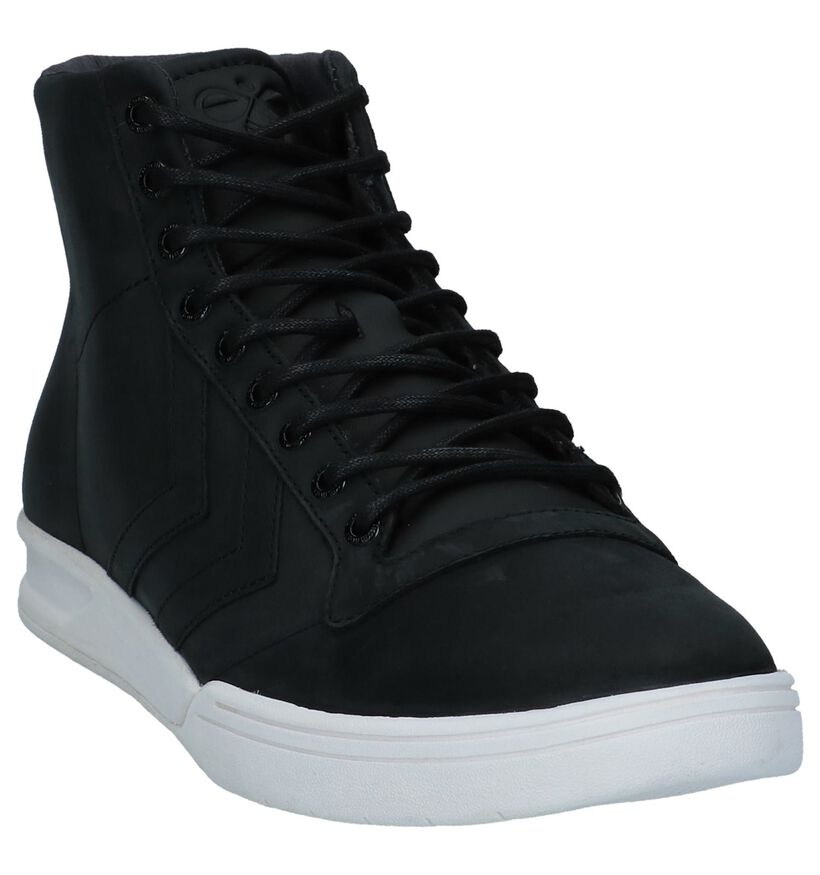 Zwarte Hoge Sneakers Hummel in leer (225870)