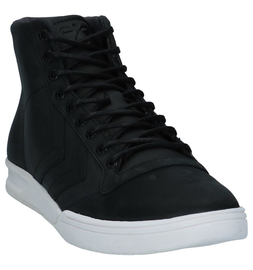 Hummel Baskets hautes en Noir en cuir (225870)