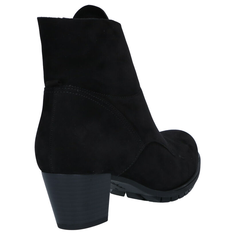 Gabor Bottillons en Noir en nubuck (297478)