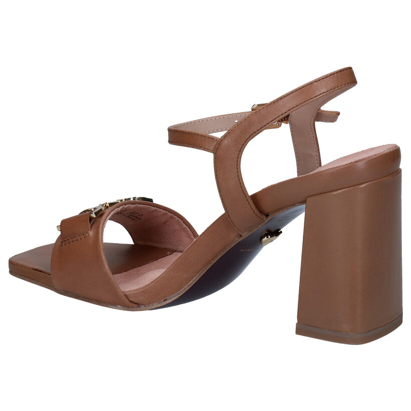 Tamaris Zwarte Sandalen in leer (289425)