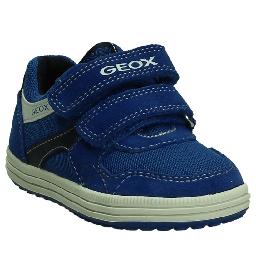 Geox Chaussures basses en Bleu en daim (190651)