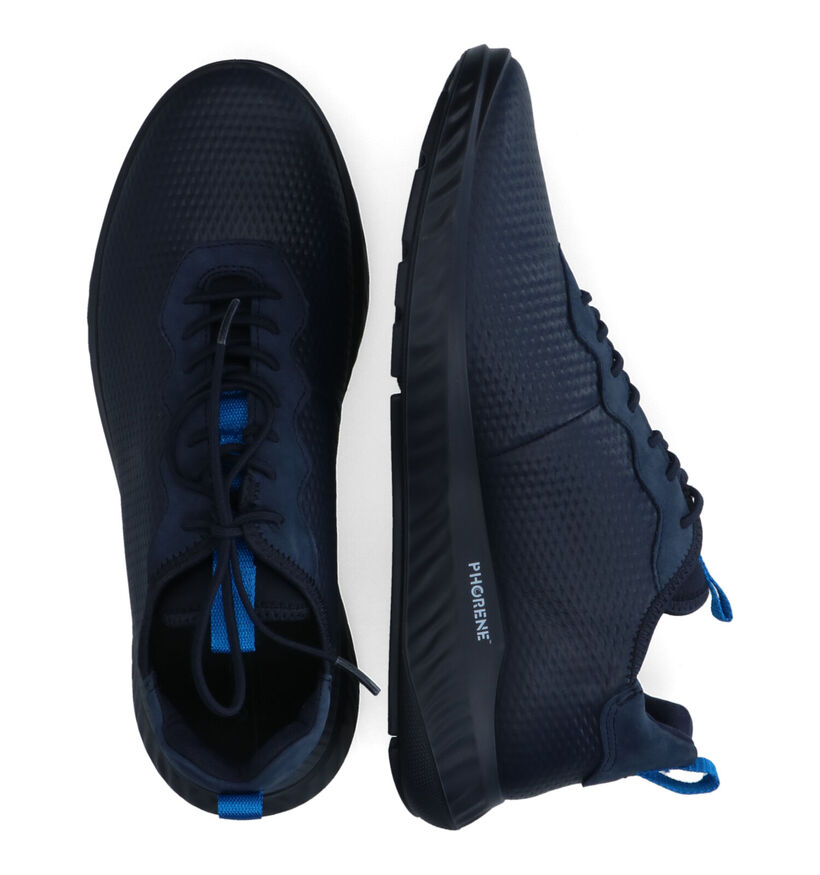 ECCO Baskets basses en Bleu foncé pour hommes (314637) - pour semelles orthopédiques