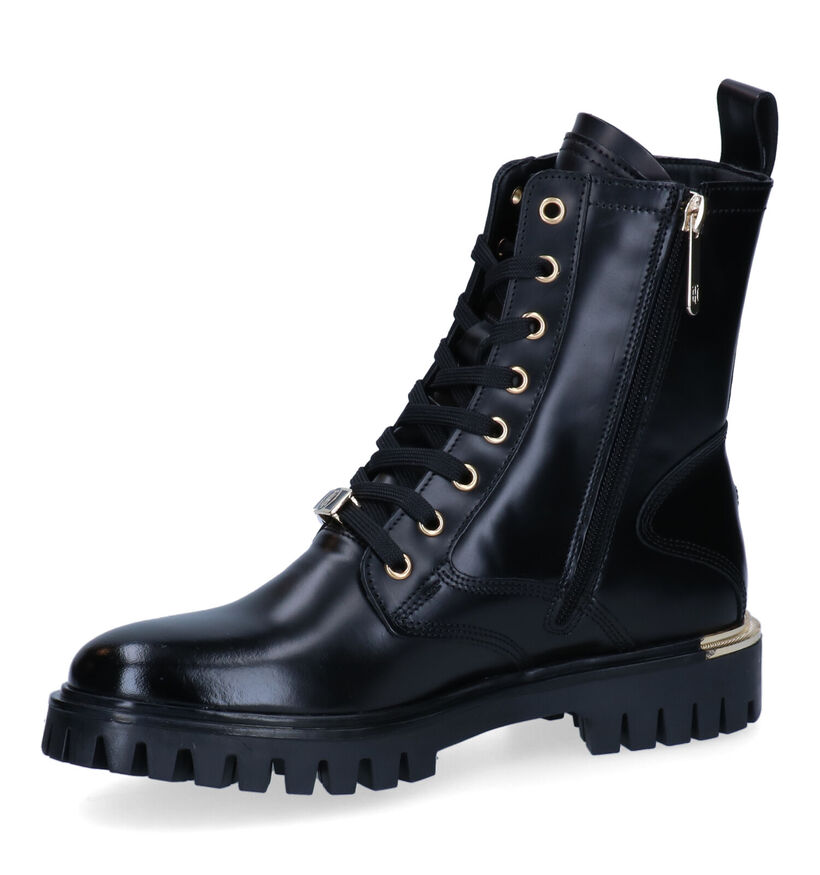 Tommy Hilfiger Boots à lacets en Noir pour femmes (295224)