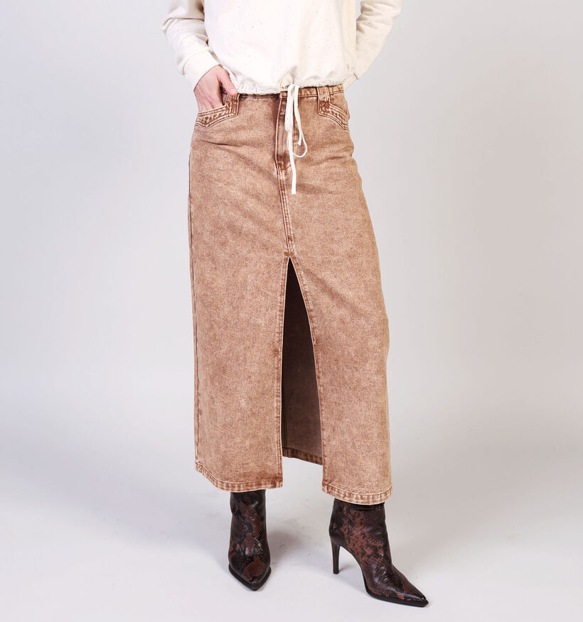 Orfeo Lange rokken Kaki voor dames (364338)