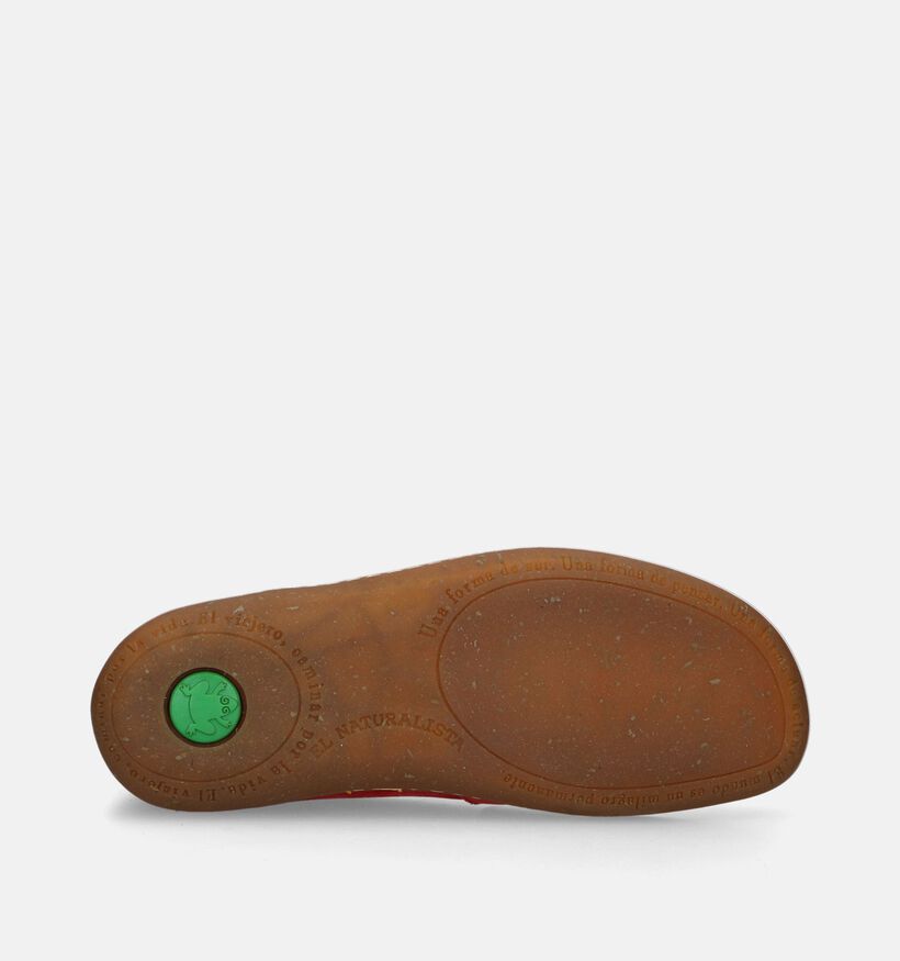 El Naturalista El Viajero Chaussures à lecets en Beige pour femmes (360911) - pour semelles orthopédiques