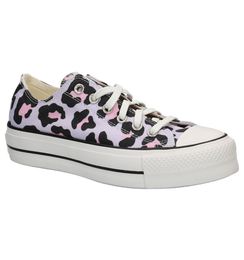 Converse Chuck Taylor AS Lift Sneakers en Lila en textile (266497)