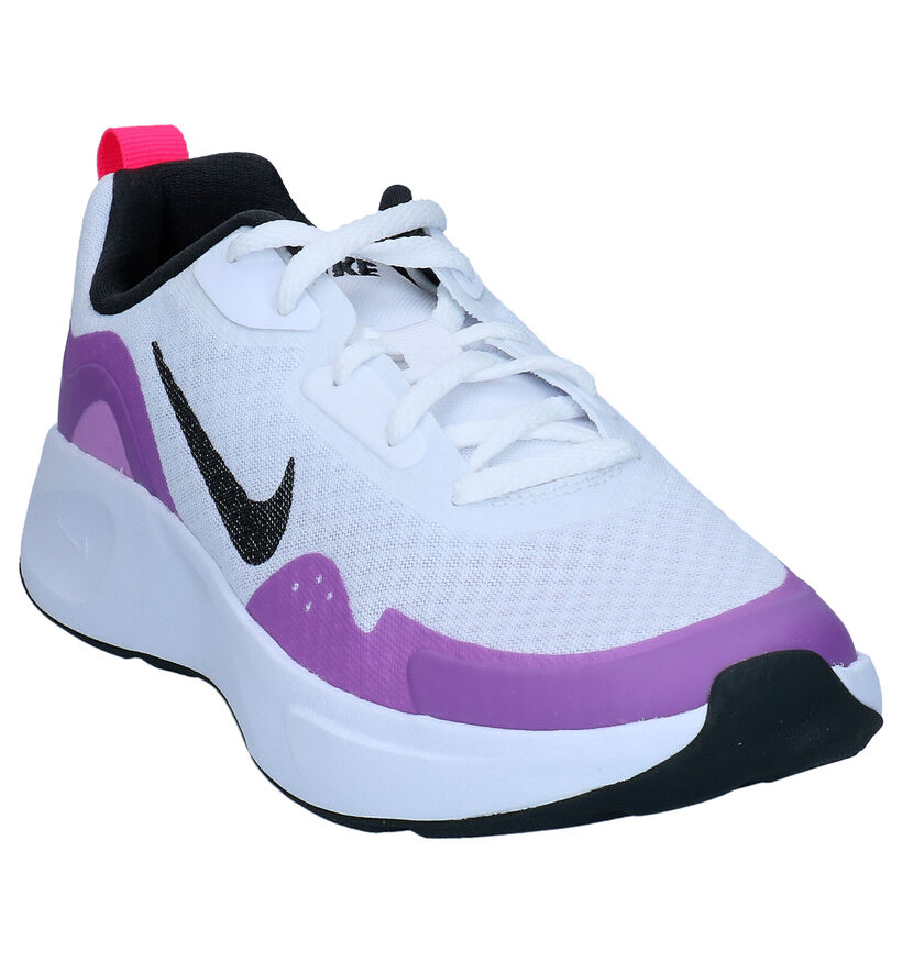 Nike Wearallday Baskets en Blanc pour filles (291173) - pour semelles orthopédiques
