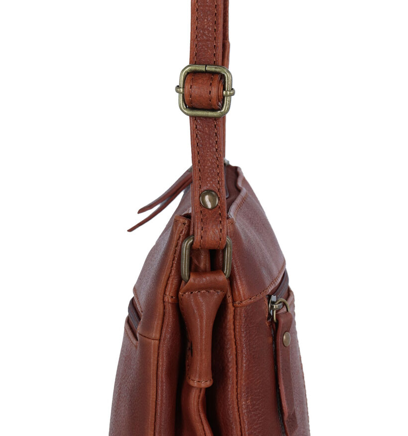 Burkely Ranger Sac porté croisé en Cognac pour femmes (326494)