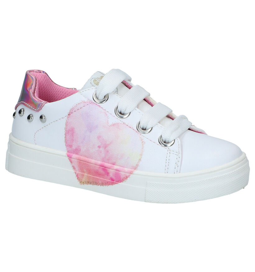 Asso Witte Sneakers in kunstleer (289330)