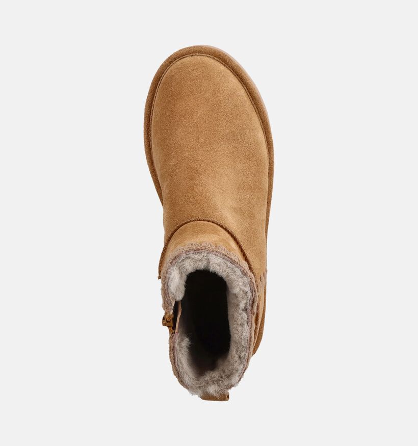 Gabor Donkerbruine Boots voor dames (380099) - geschikt voor steunzolen