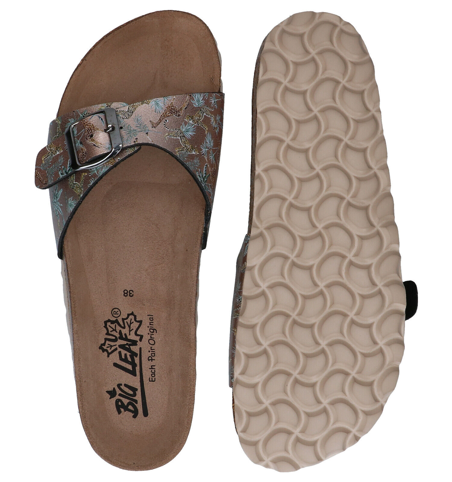 Big store leaf slippers