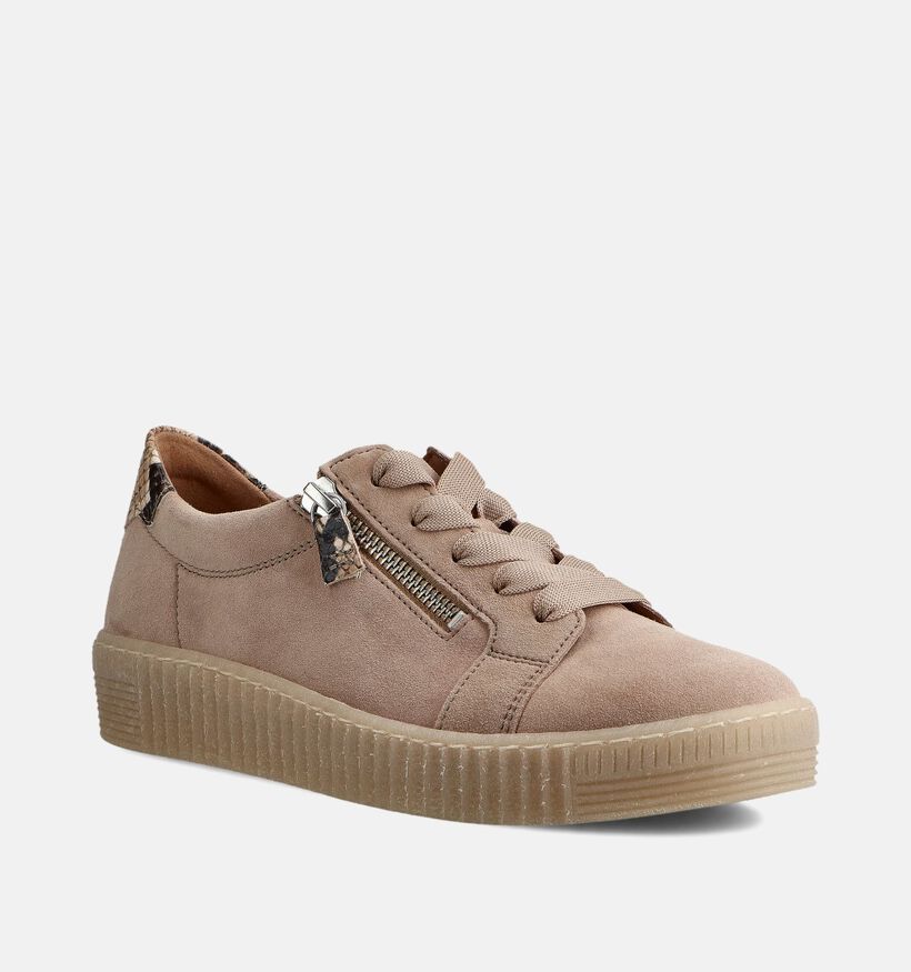 Gabor Baskets en Beige pour femmes (368358) - pour semelles orthopédiques