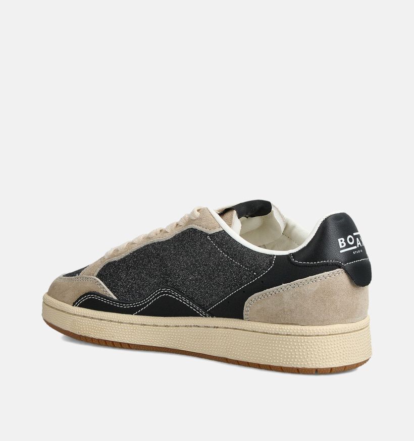 Boax Studio Ace Zwarte Sneakers voor dames (360883) - geschikt voor steunzolen