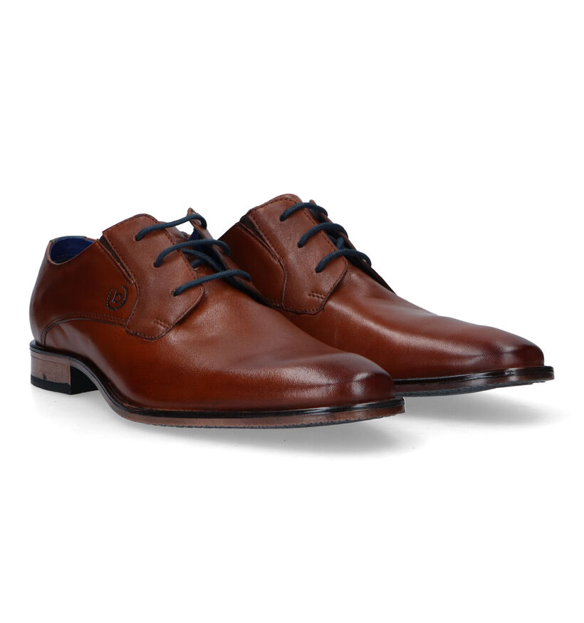 Bugatti Rinaldo Cognac Geklede Schoenen voor heren (319244)