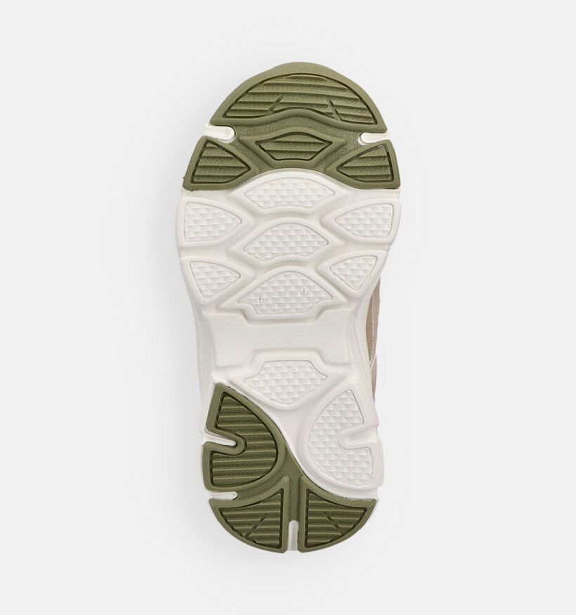 Milo & Mila Baskets basses en Beige pour filles, gar&ccedil;ons (371090)