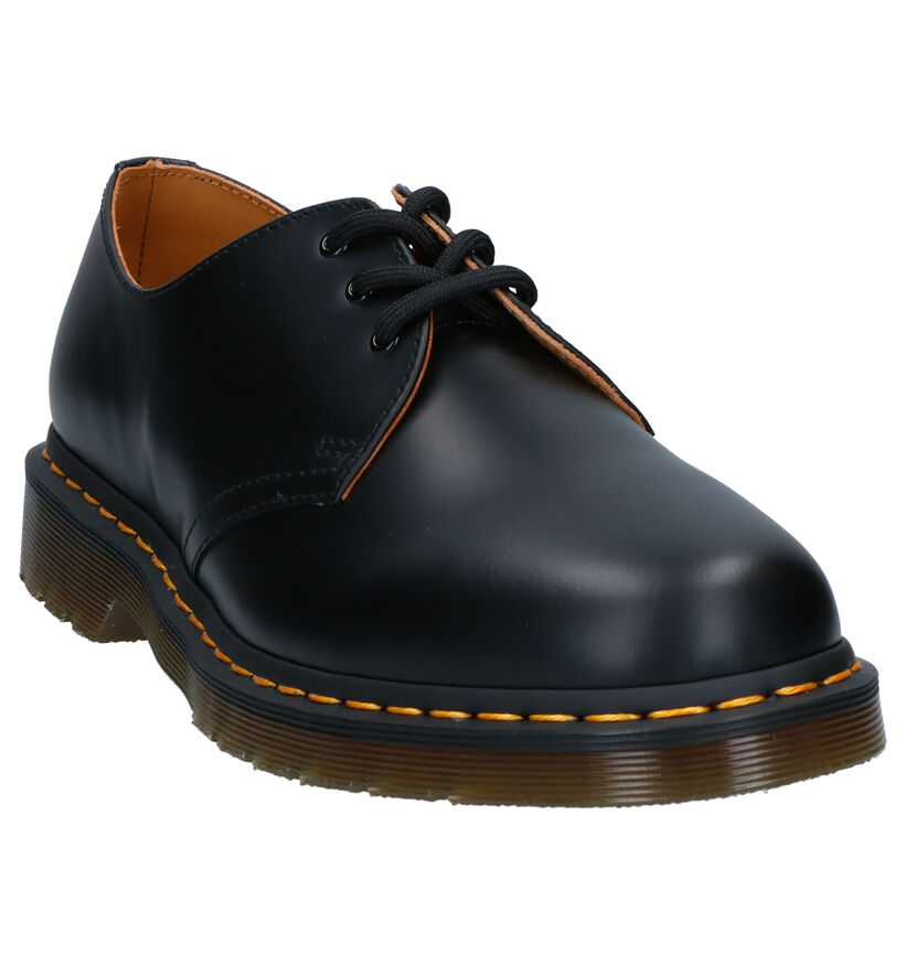 Dr. Martens 1461 Chaussures à lacets en Noir en cuir (292454)