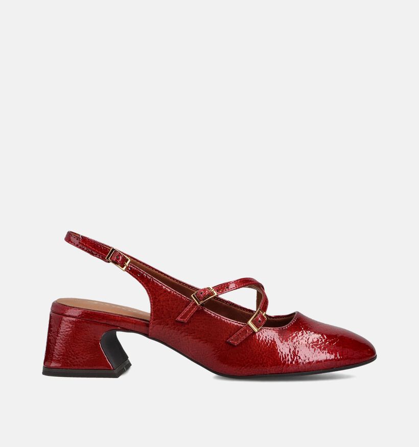 Tamaris Escarpins slingback en Rouge pour femmes (360652)