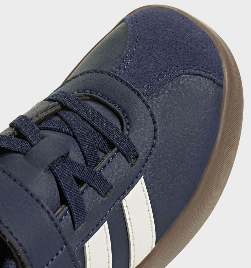 adidas VL Court 3.0 Donkerblauwe Sneakers voor meisjes, jongens (375495)