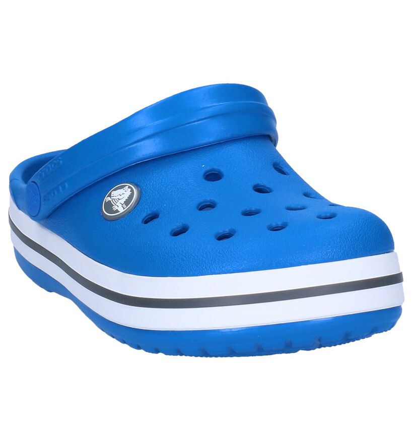 Crocs Crocband Nu-pieds en Bleu pour filles, garçons (340879)