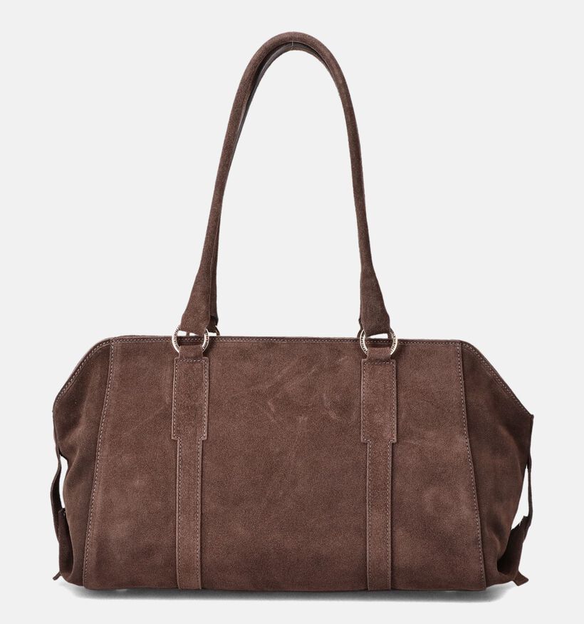 NeroGiardini Sac &agrave; bandouli&egrave;re en Brun fonc&eacute; pour femmes (379297)
