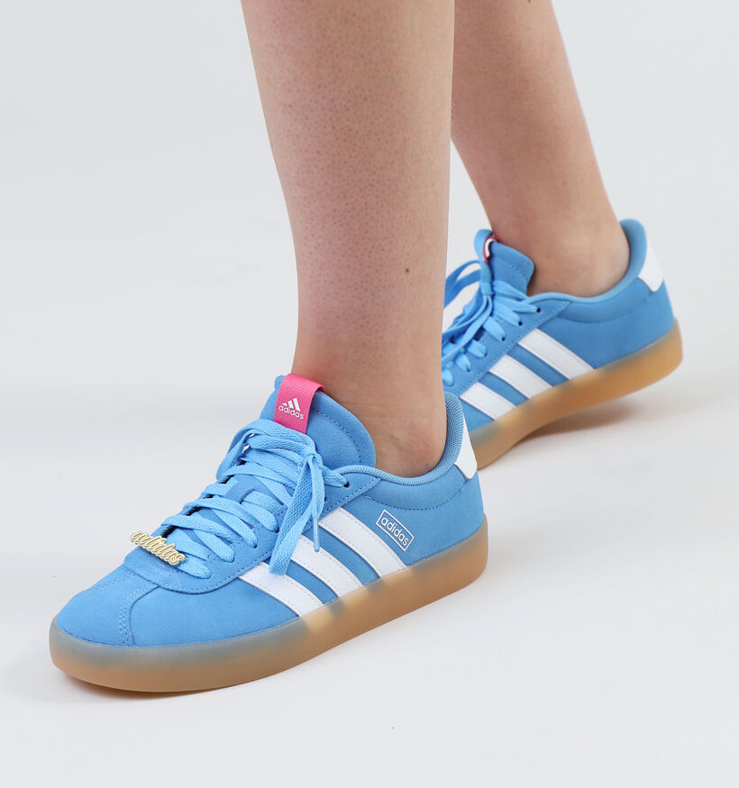 adidas VL Court 3.0 Baskets en Blue pour femmes (341453)