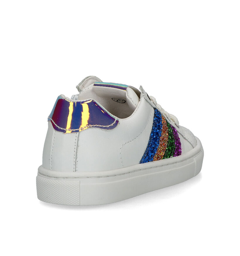 Little David Franou 1A Witte Sneakers voor meisjes (323968)