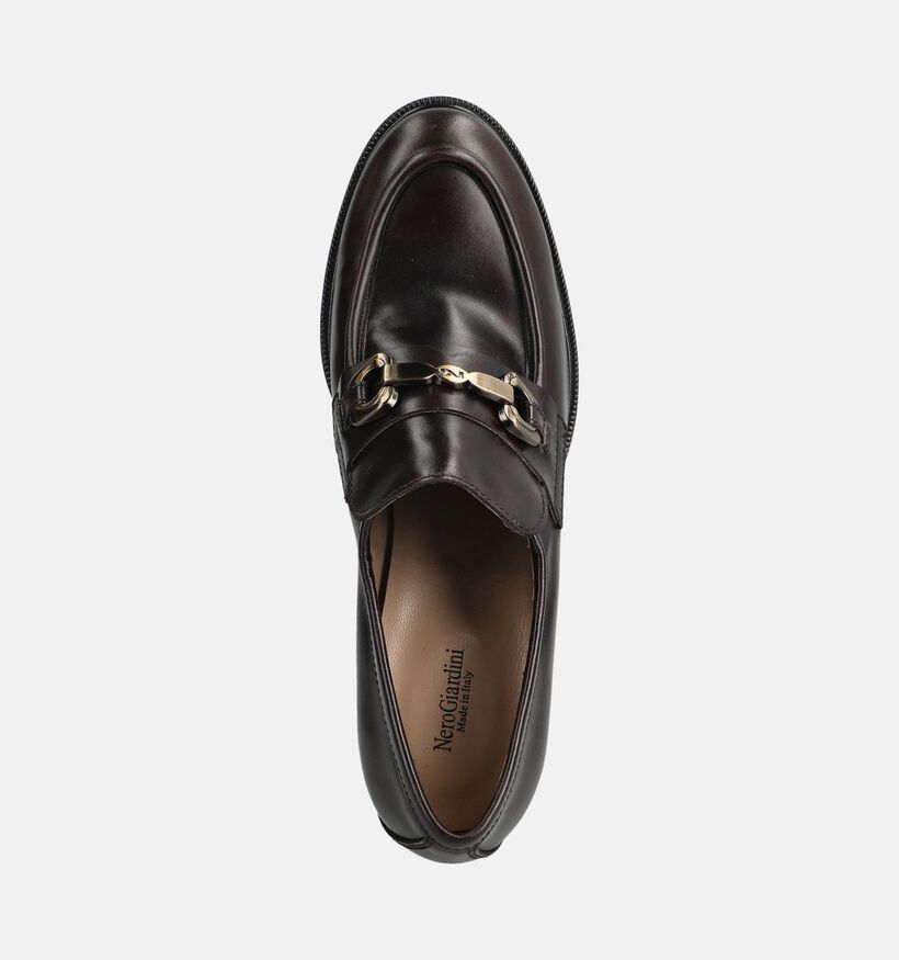 NeroGiardini Donkerbruine Pumps voor dames (379468)