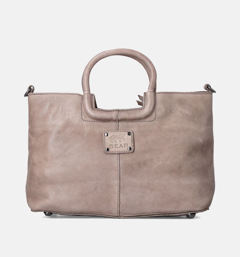 Bear Design Sac à main en Taupe pour femmes (358926)