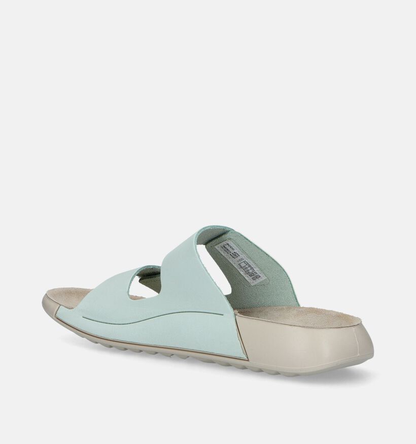 ECCO Cozmo Groene Slippers voor dames (336857)