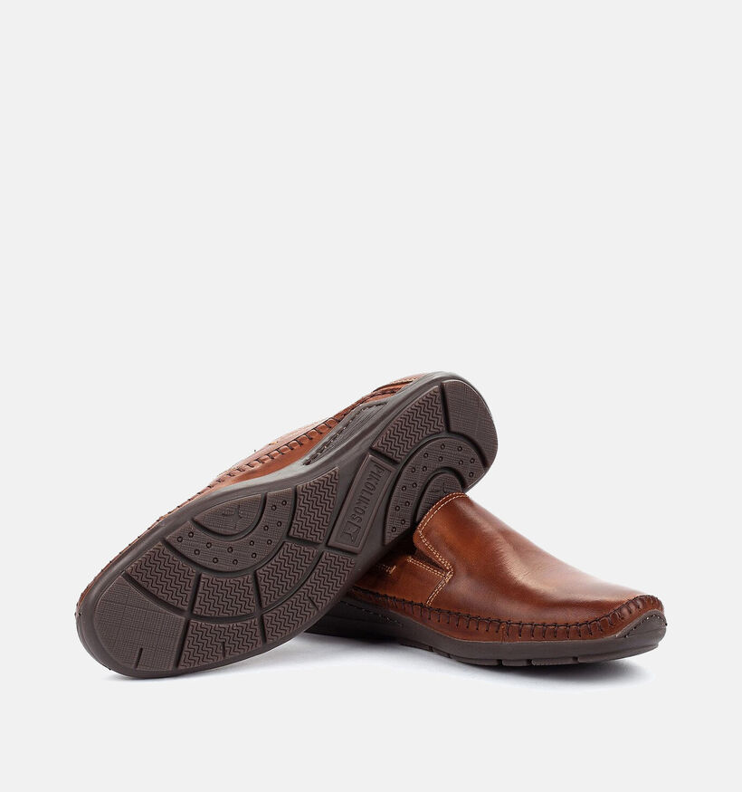 Pikolinos Azores Mocassins en Cognac pour hommes (355434) - pour semelles orthopédiques