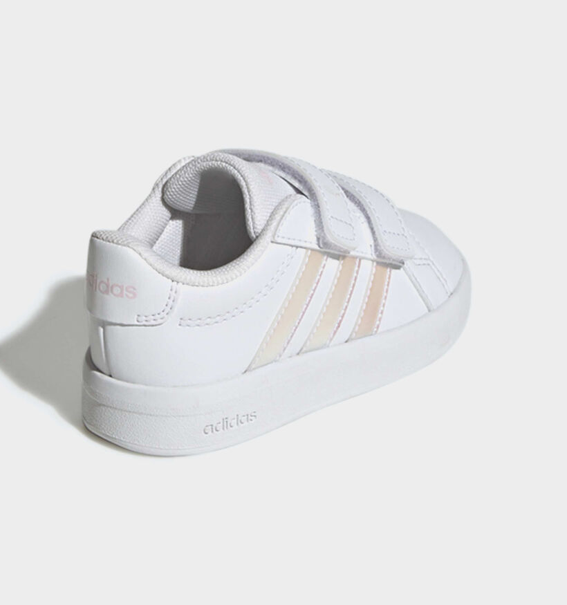 adidas Grand Court 3.0 Witte Sneakers voor meisjes (366806) - geschikt voor steunzolen