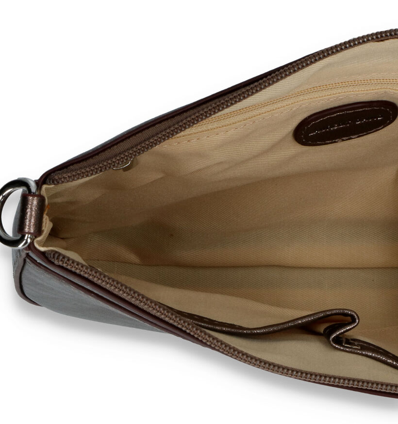 Laurent David Witte Crossbody Tas in kunstleer (324301)