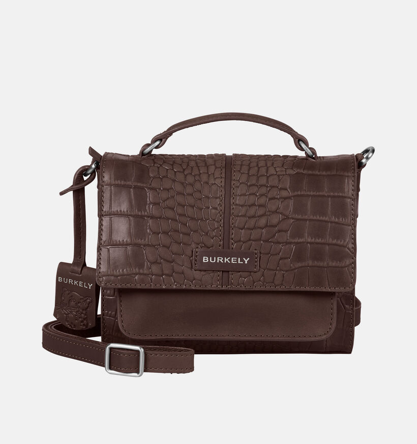 Burkely Colbie Donkerbruine Crossbodytas voor dames (380460)