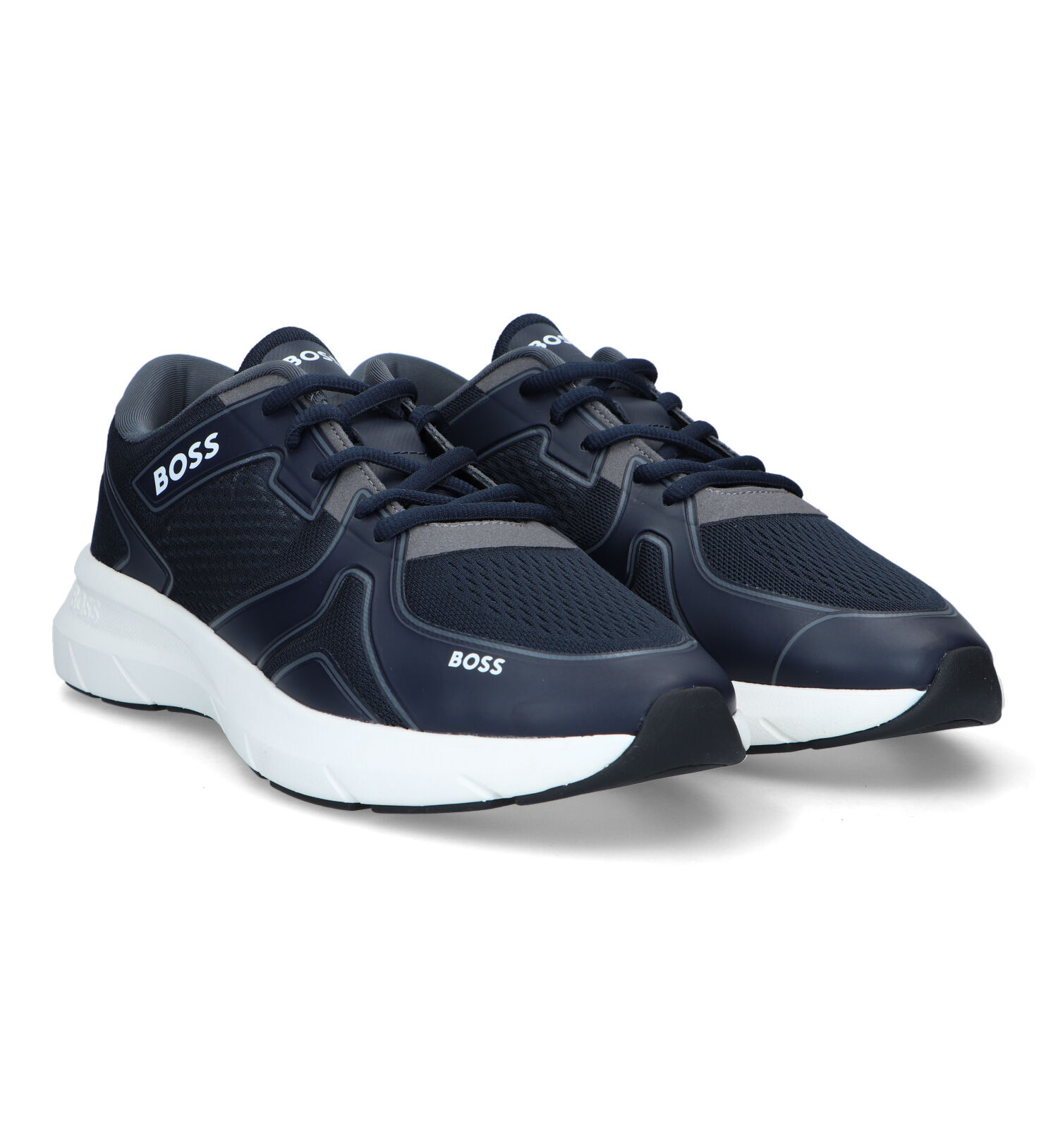 Boss Owen Runn Blauwe Sneakers Heren Sneakers Online op TORFS.BE