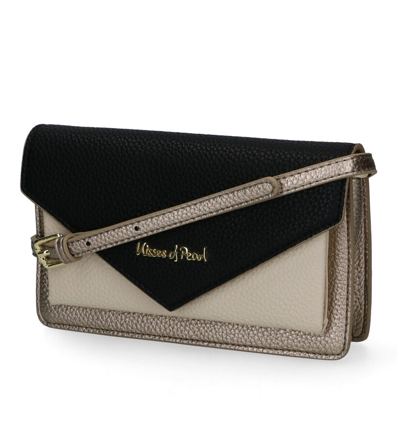 Kisses of Pearl Chloe Kaki Crossbody Tas in kunstleer (299139)