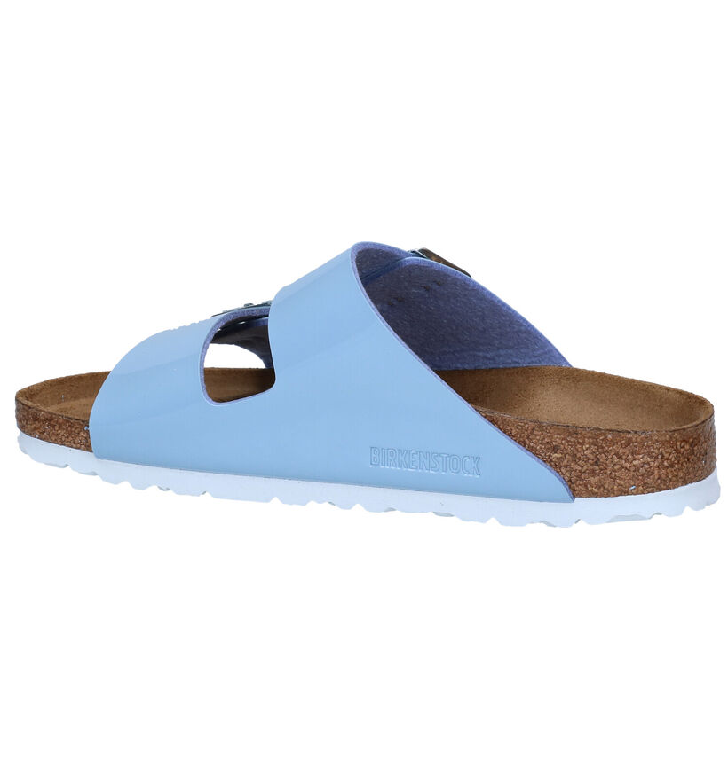Birkenstock Arizona Birko Flor Nu-pieds en Blanc pour femmes (337963)