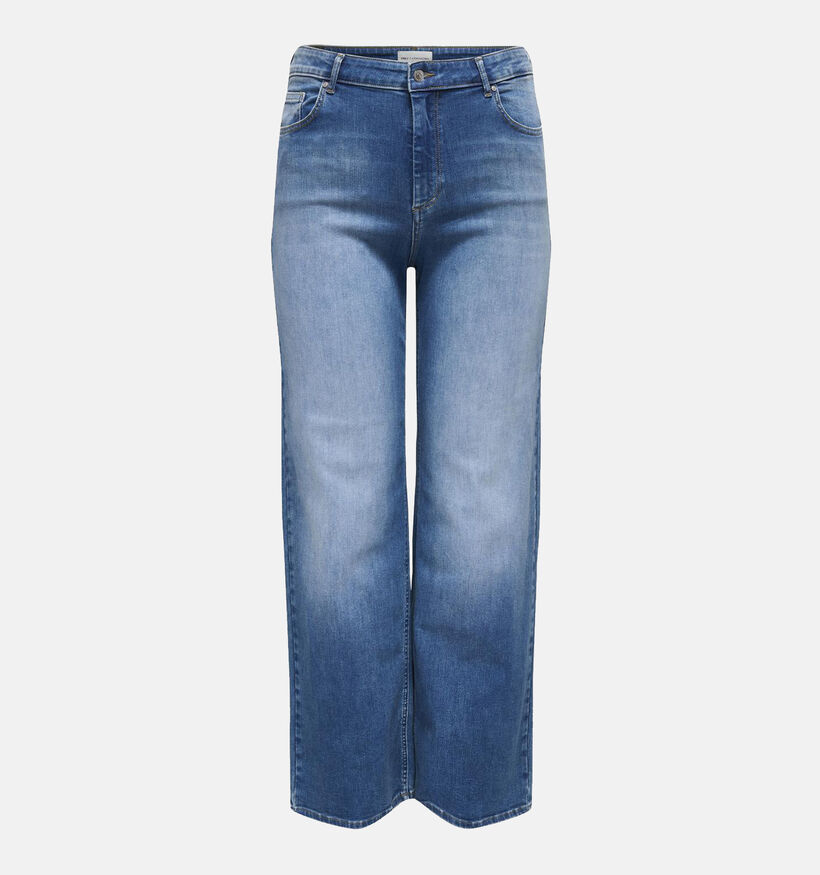 ONLY Carmakoma Willy Blauwe Wide leg jeans L32 voor dames (351428)