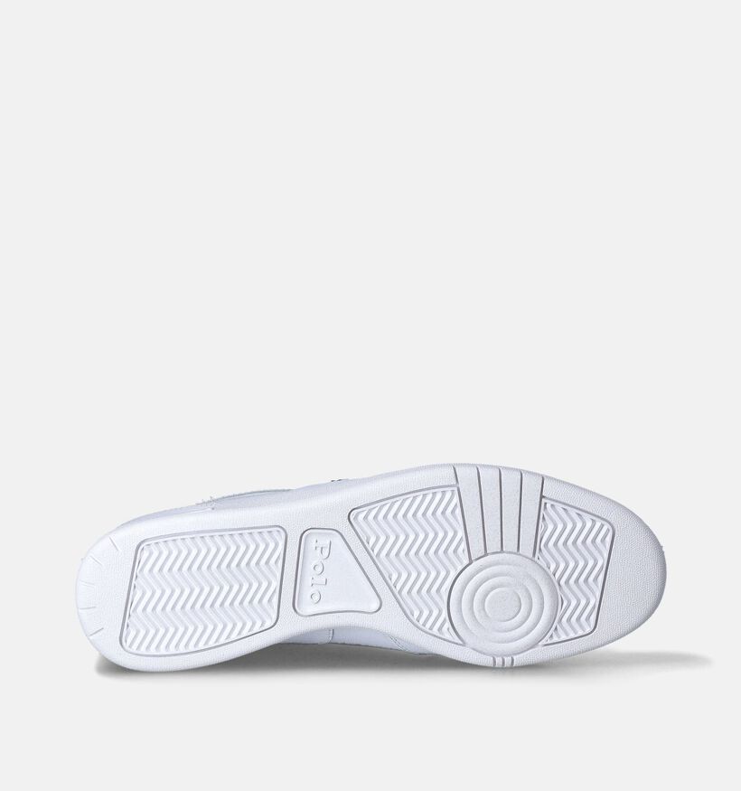 Polo Ralph Lauren Baskets basses en Blanc pour hommes (350919) - pour semelles orthopédiques