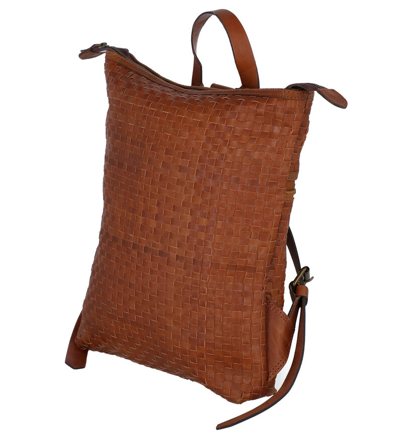 Saccoo Hamburg Sac à dos en Cognac pour femmes (291752)