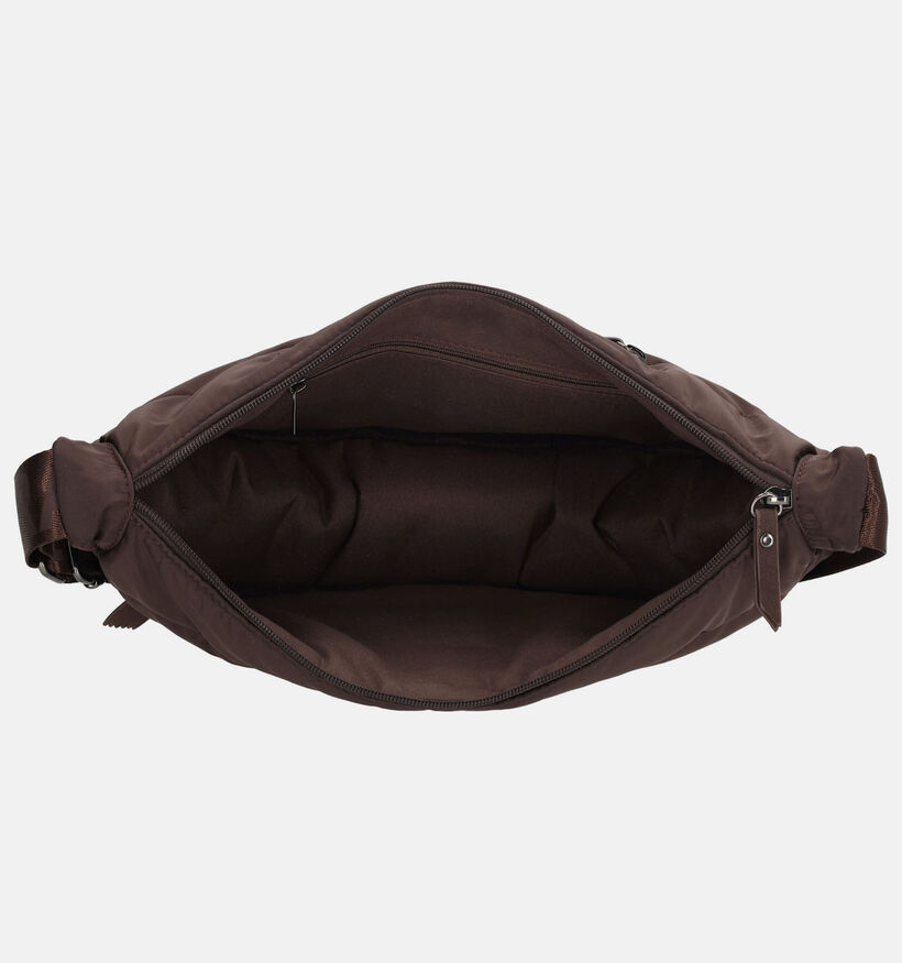 ZEBRA Donkerbruine Crossbodytas voor dames (374365)