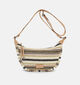 Emily & Noah Rue Beige Gestreepte Crossbodytas voor dames (371488)
