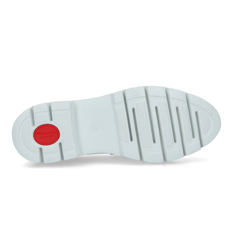 Tamaris Comfort Mocassins en Blanc pour femmes (323041) - pour semelles orthopédiques