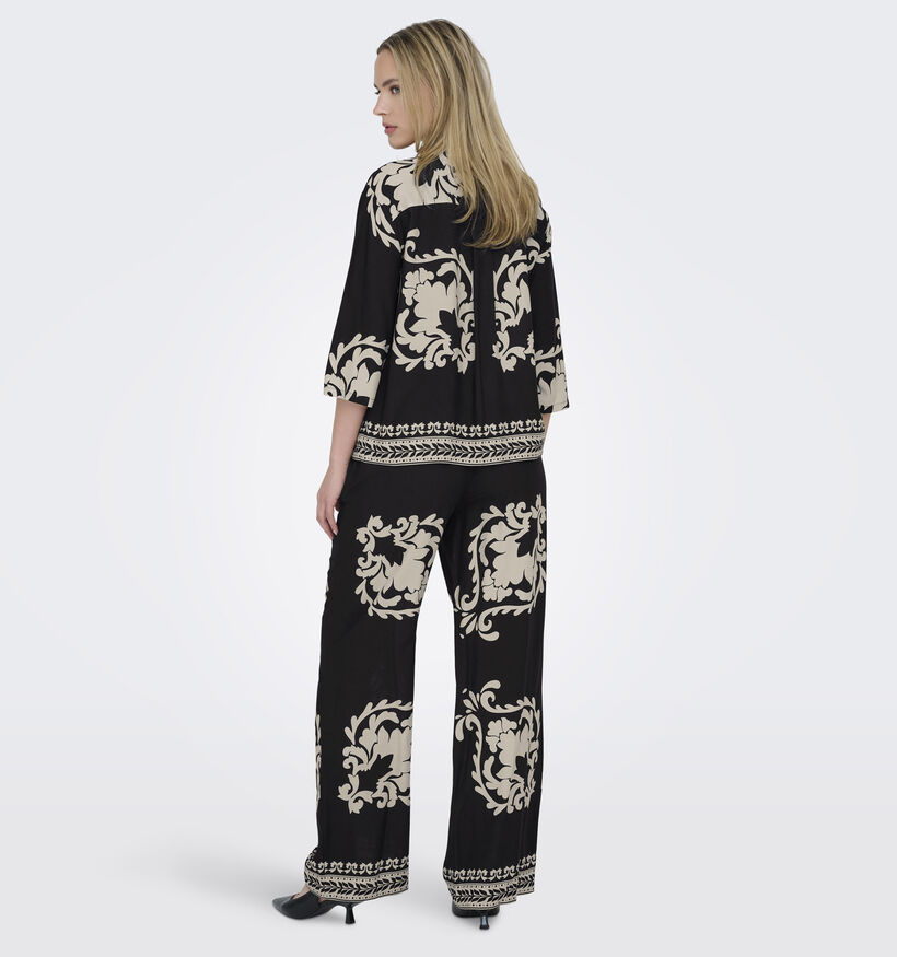 JDY Blouse met Halflange Mouwen Zwart voor dames (359080)