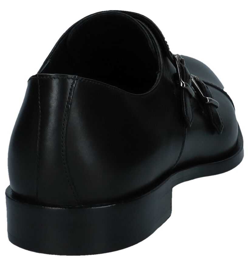 Geox Zwarte Schoenen met Gespen, , pdp