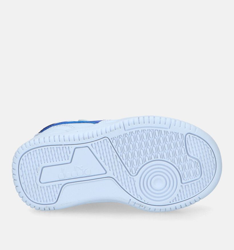 Diadora Raptor Mid TD Baskets en Blanc pour garçons, filles (345891)