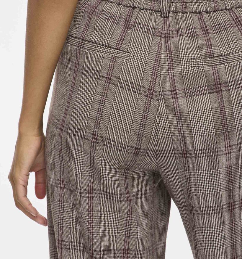 Vila Varone Pattern Port Royale Bruine Broek voor dames (378442)
