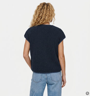 Laurent David Vestes Blanc/Marron/Bleu