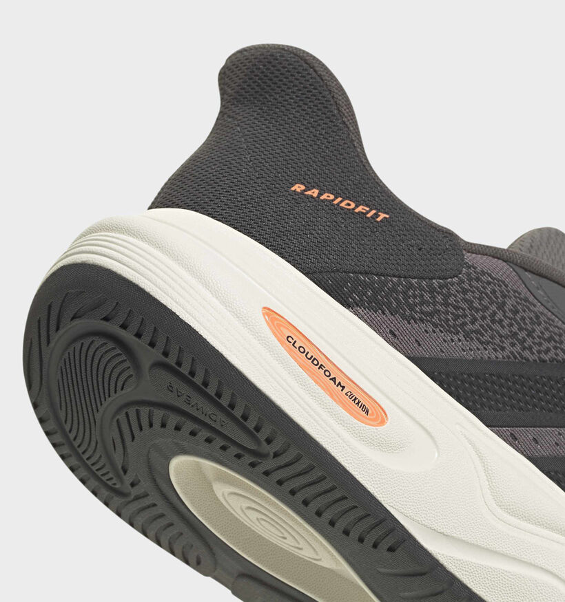 adidas Cloudfoam Cuxxion - RapidFit Donkergrijze Sneakers voor heren (372694) - geschikt voor steunzolen