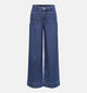 JDY Vega Donkerblauwe Straight Wide Leg Jeans voor dames (379377)