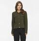 Vila Gabe Gilets en Vert fonc&eacute; pour femmes (378447)